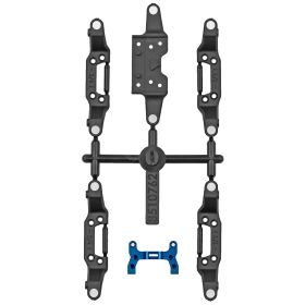 Team Associated RC28R Upper and Lower Front Arm Set /...