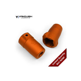 Vanquish Axial SCX10 Lockouts Orange Anodized / VPS01192