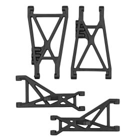 Team Associated RC10T vorne und RearQuerlenker, schwarz /...