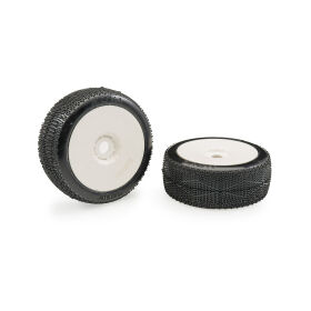 Matrix Nova Super Soft 1:8 Buggy Tires Pre-glued (White...