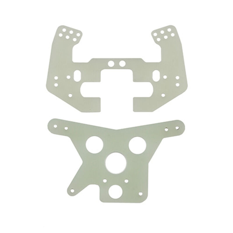 Team Associated RC10 4WD Front And Rear Shock Towers / AE6531