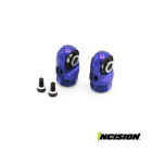 Incision 2S8E Machined Shock Cap Blue / IRC00516