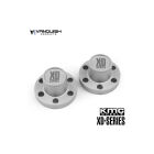 Vanquish Center Hubs XD Series Clear Anodized (2pcs) / VPS07721