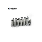 Vanquish Center Hubs XD Series Grey Anodized (2pcs) / VPS07722