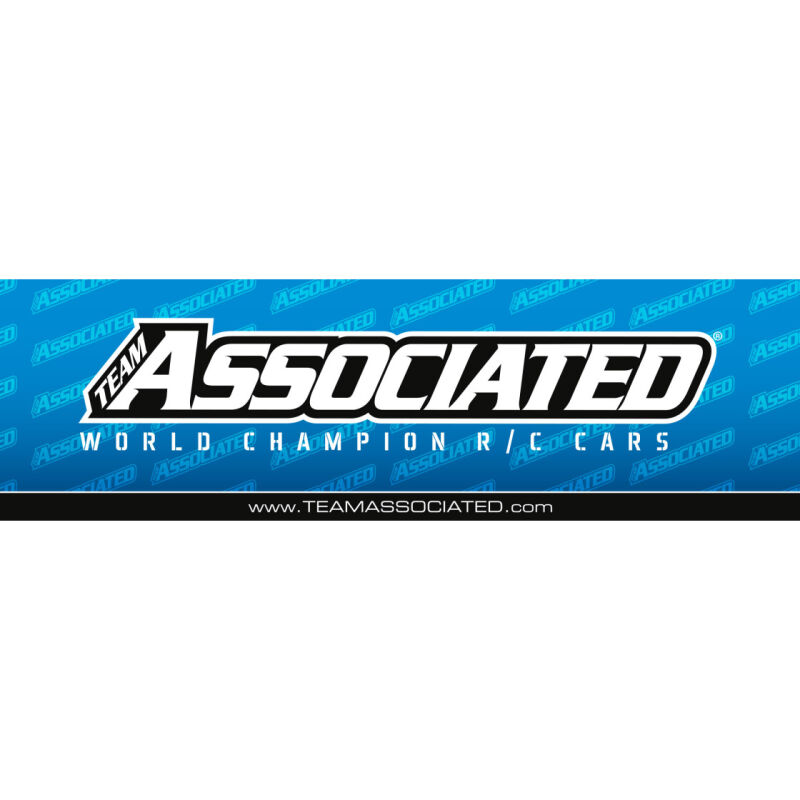 Team Associated Banner 300x90cm (Made by RUDDOG) / RP-0831
