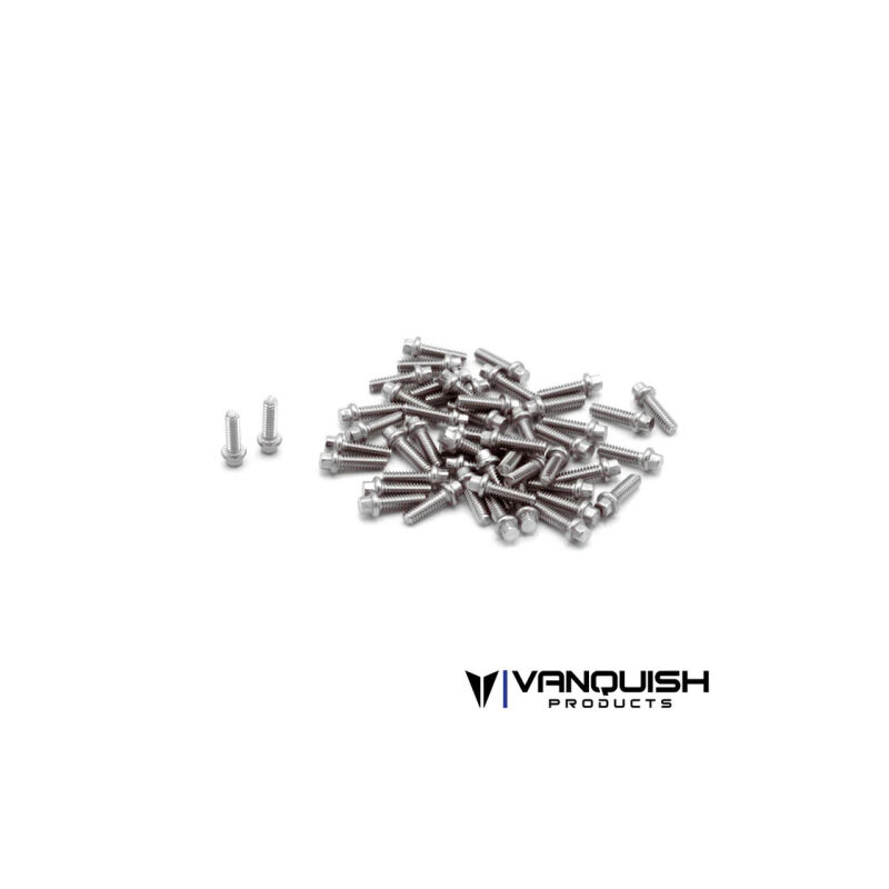 Vanquish Hex Scale Stainless Wheel Screw Kit / VPS05002
