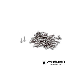 Vanquish Hex Scale Stainless Wheel Screw Kit / VPS05002