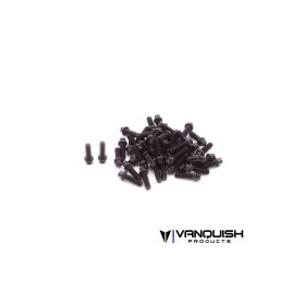 Vanquish Hex Scale Black Wheel Screw Kit / VPS05003