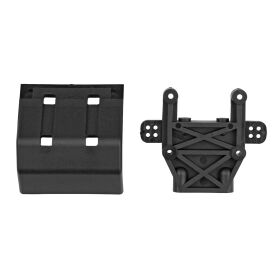 Team Associated RC10GT Rear Bulkhead and Bumper, Black /...
