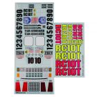 Team Associated RC10T Decal Sheet Set / AE7860