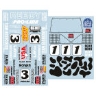 Team Associated RC10T Cliff Lett Team Moo Decal Set / AE7834