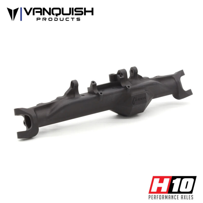 Vanquish H10 Aluminum Front Axle Housing - Black / VPS08810