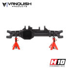 Vanquish H10 Aluminum Front Axle Housing - Black / VPS08810