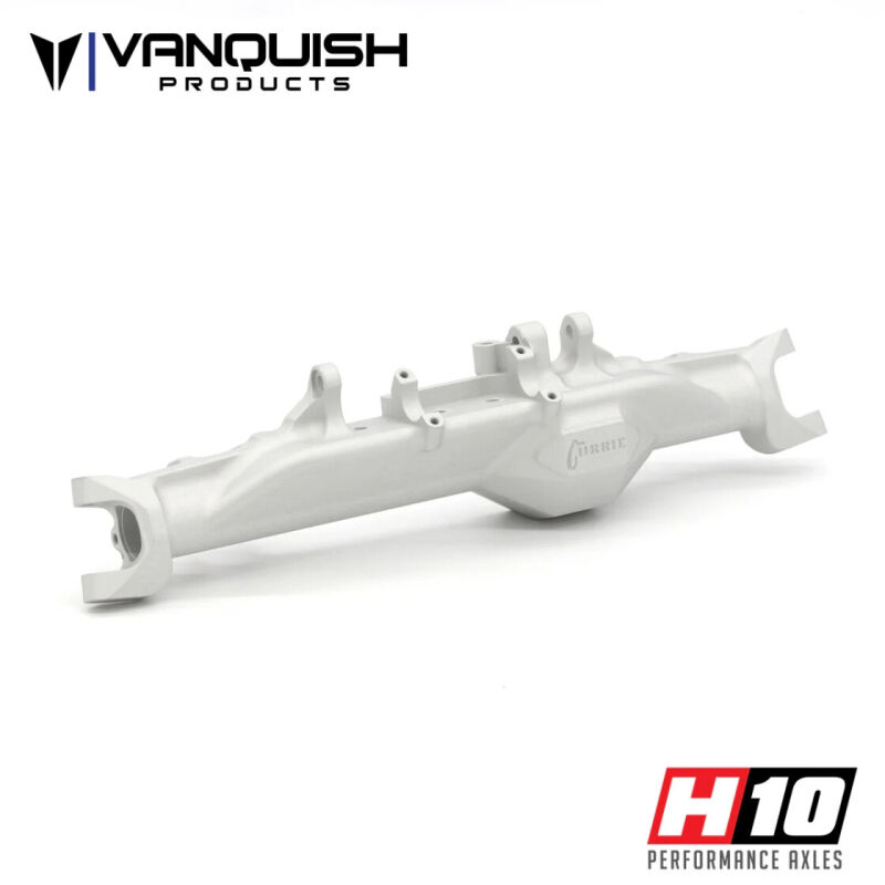 Vanquish H10 Aluminum Front Axle Housing - Clear / VPS08811