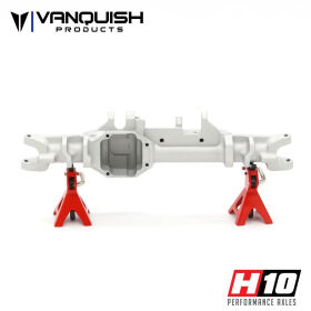 Vanquish H10 Aluminum Front Axle Housing - Clear / VPS08811