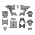 Team Associated DC10 Gearbox, Gray / AE72251