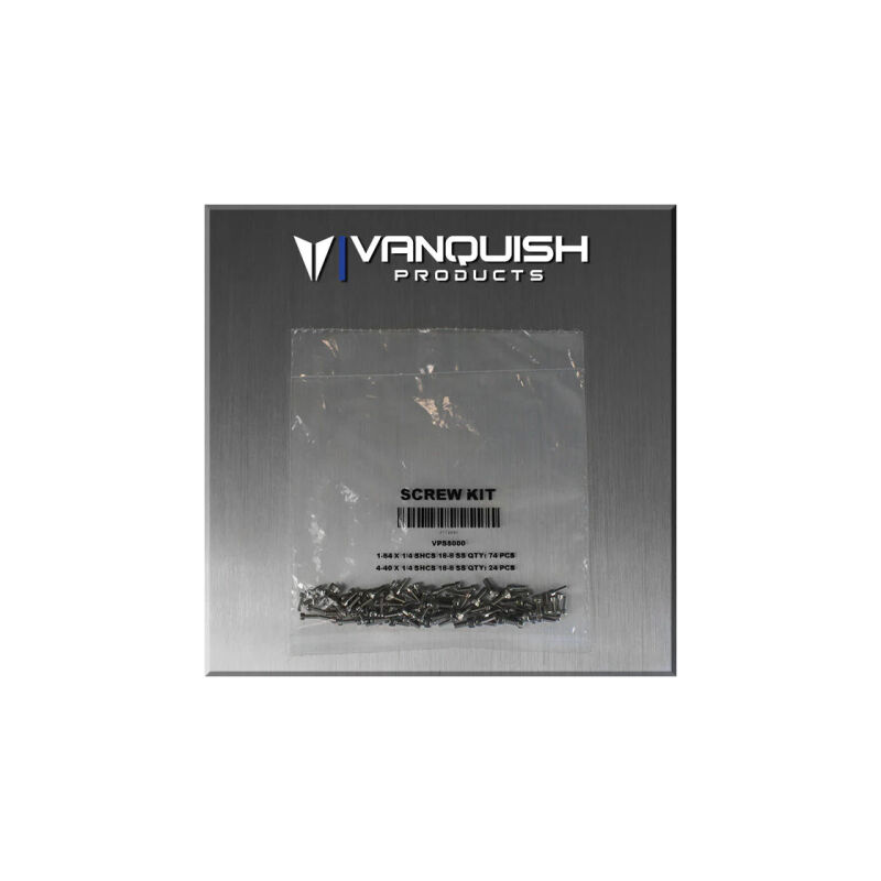 Vanquish Scale Wheel Screw Kit Stainless Steel / VPS05000