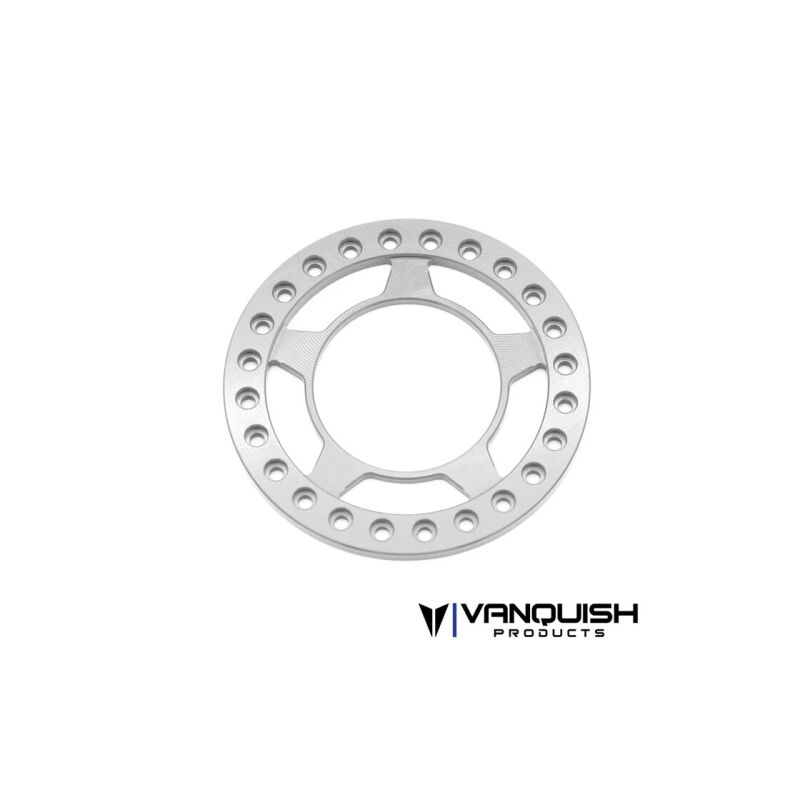 Vanquish 1.9 Spyder Beadlock Clear Anodized / VPS05147
