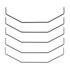 Team Associated RC10TC8 Anti-Roll Bar Set, 1.0-1.4mm / AE32036