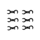 Team Associated RC10TC8 FT Carbon Fiber Steering Block Mount Shims / AE32094