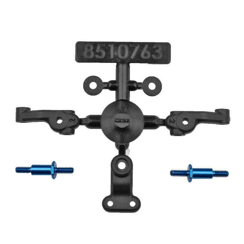 Team Associated RC28R Steering Block and Servo Horn Set / AE21636