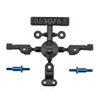 Team Associated RC28R Steering Block and Servo Horn Set / AE21636