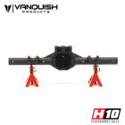 Vanquish H10 Aluminum Rear Axle Housing - Black / VPS08816