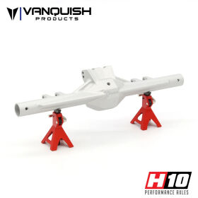 Vanquish H10 Aluminum Rear Axle Housing - Clear / VPS08817