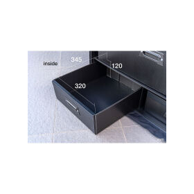 Koswork 1/8 GT Compact 3 Drawer PP Frame Car Bag (1/8 GT, 1 Large & 2 Medium) / KOS32224PP