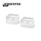 JConcepts Team Associated RC8B4.1 | RC8B4.1e injection molded front wing, white - 2pc / JCO0521W
