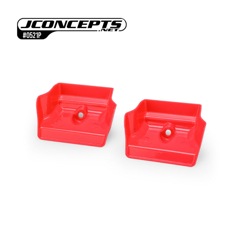 JConcepts Team Associated RC8B4.1 | RC8B4.1e injection molded front wing, retro pink - 2pc / JCO0521P