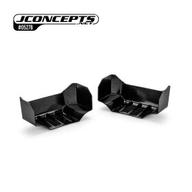 JConcepts 1:8th truggy injection molded front wing, black...