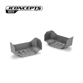 JConcepts 1:8th truggy injection molded front wing, gray...