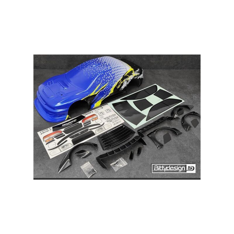 Bittydesign Kanjo-s 1:7 Karosserie lackiert vorgeschnitten 1.5 mm (für Arrma Infraction Limitless) / BDAR7-KJS-PP