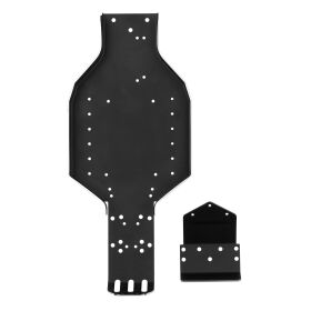 Team Associated RC10 BK Chassis And Nose Plate / AE6754