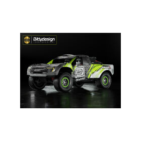 Bittydesign FALCON-X 1/7 Pre-Painted Green body for TRAXXAS UDR, Pre-cut, 1.5mm / BDTRX7-FLCX-PPG