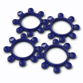 RC-Project Tire Gluing Rubber Bands Reflex Blue (4) /...