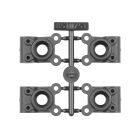 Team Associated RC10B7 FT Carbon Rear Hub Set, -4mm Offset / AE92519