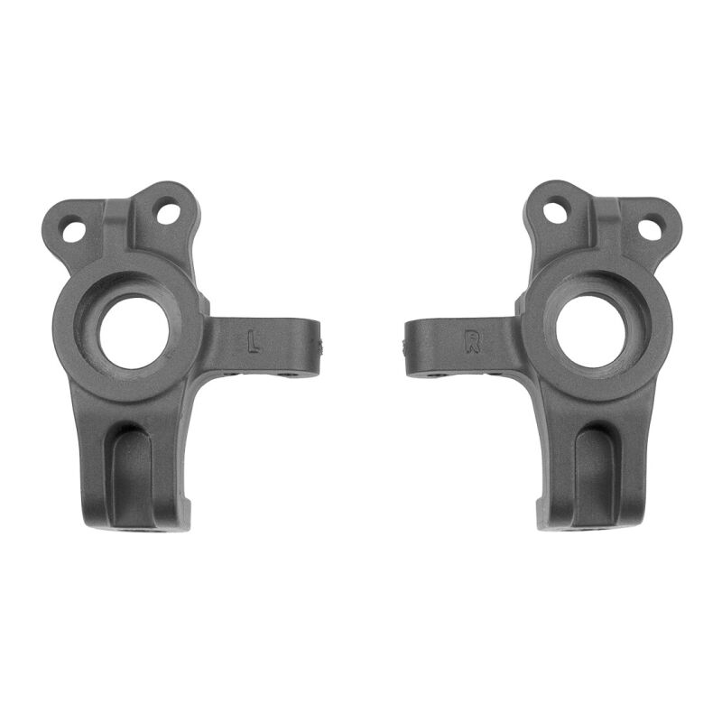 Team Associated RC10B84 FT Carbon Steering Blocks, Adjustable KPI / AE92521