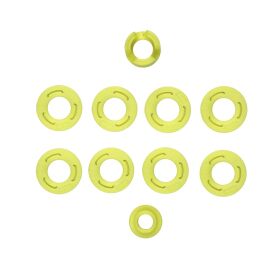 Team Associated RC28R FT Sidewall Flange Set, Yellow /...