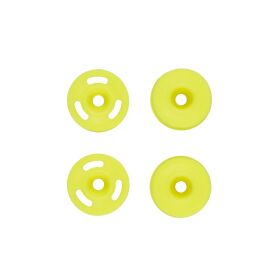 Team Associated RC28R Wheel Set, Yellow / AE21660
