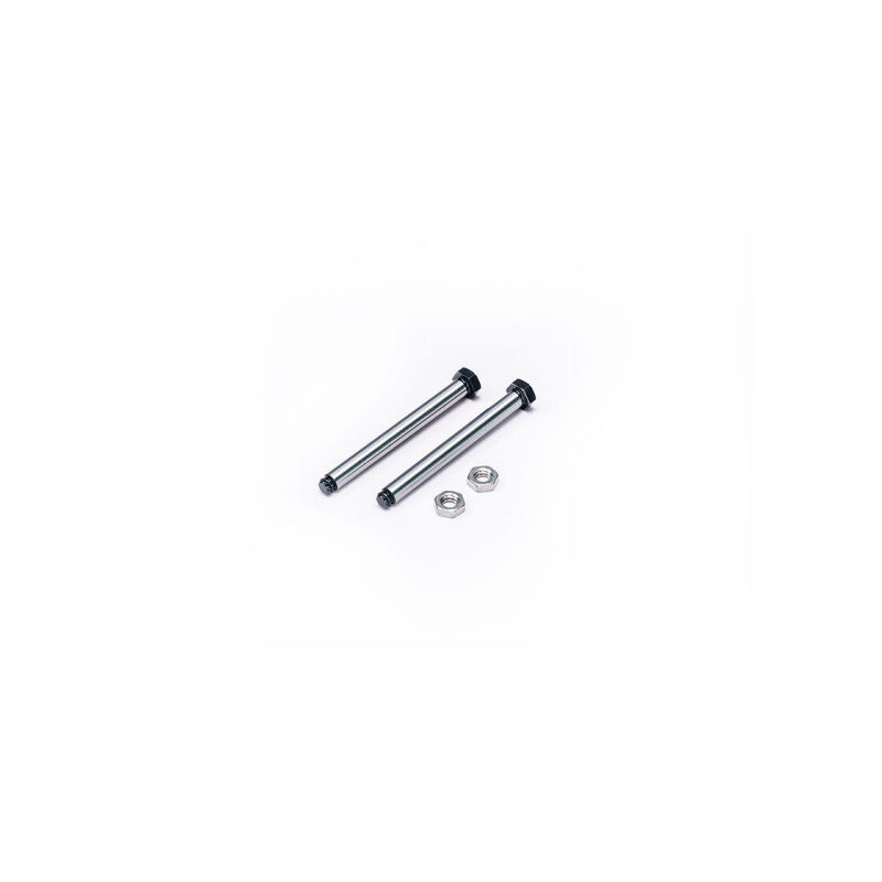 Koswork RC10 Rear Outter 34.8mm Hardened Hinge Pin w/nuts (Thread Lock Needed) (2) Team Associated / KOS04191-13