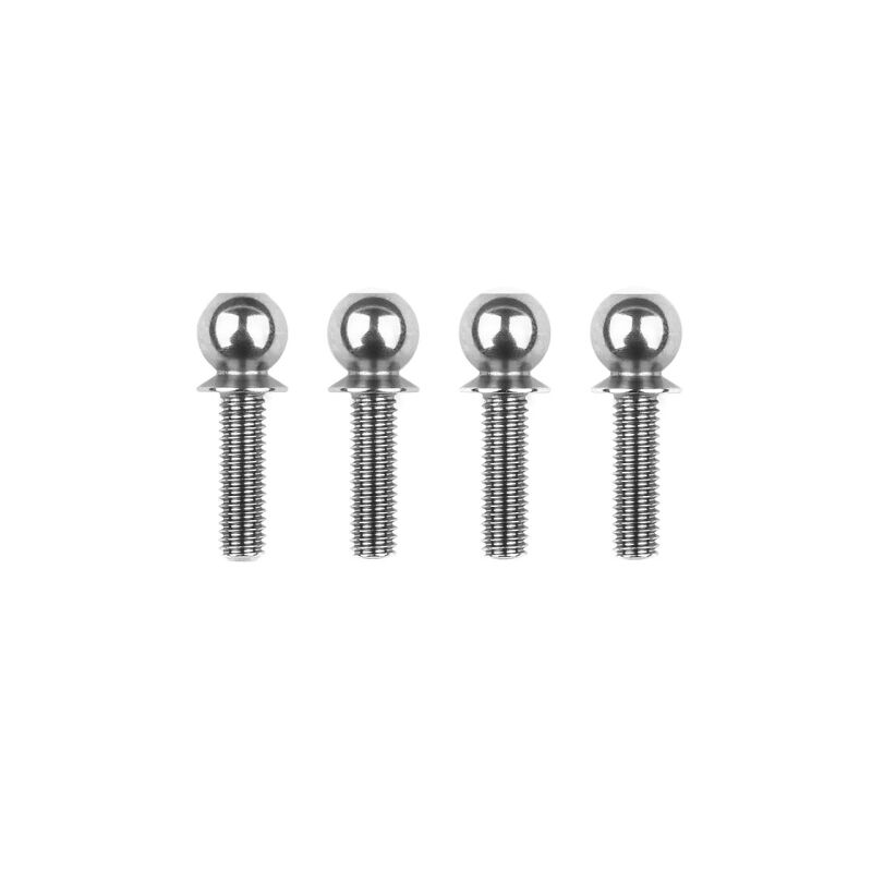 Team Associated HD ballstuds, short 10mm / AE32044