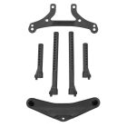 Team Associated RC10TC8 Front Bumper And Body Post Set / AE32066