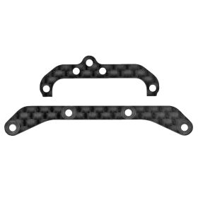 Team Associated RC28R Upper and Lower Pod Plate Set /...