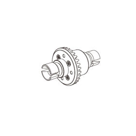 MJX Vollmetallgetriebe-Differentialgehäuse / MX-16420Y