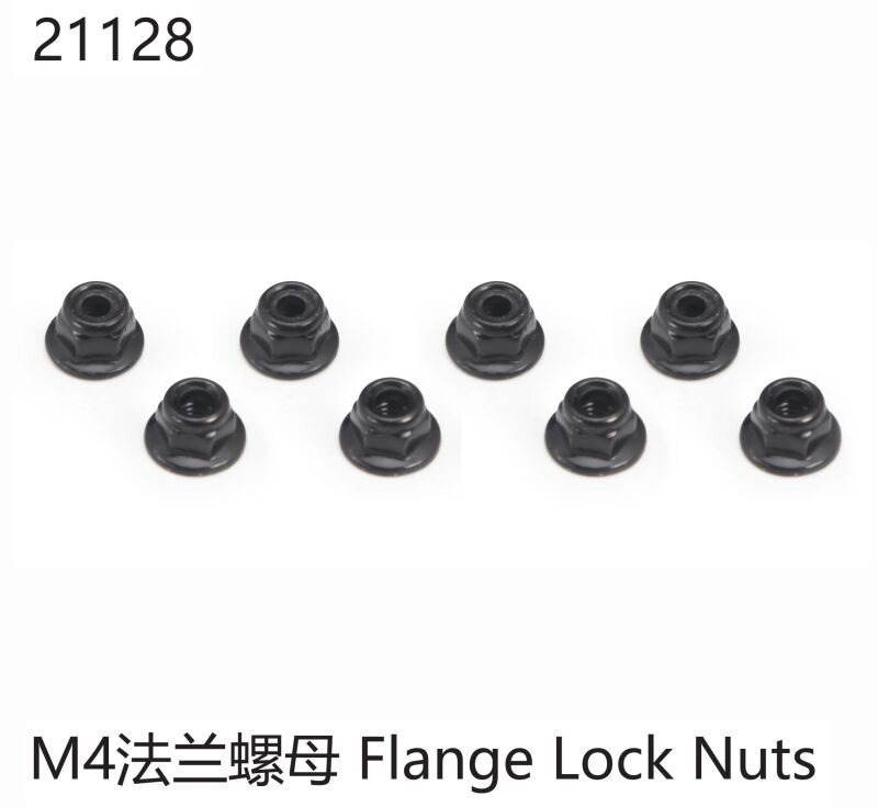 Yikong M4-Flansch-Sicherungsmuttern / YK21128
