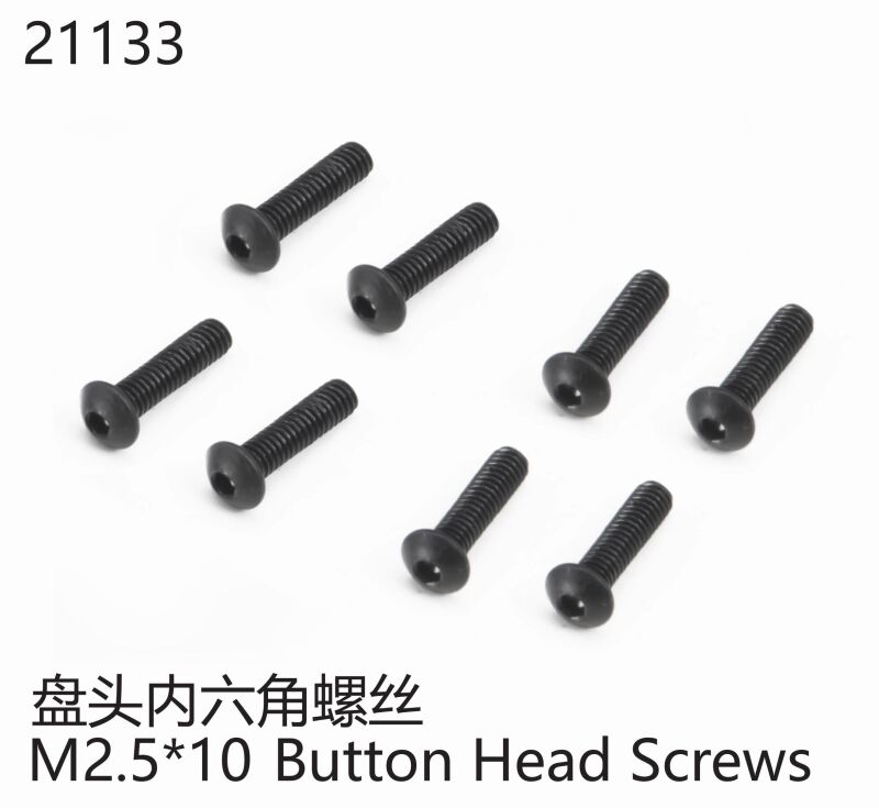 Yikong Halbrundkopfschraube M2,5*10 / YK21133