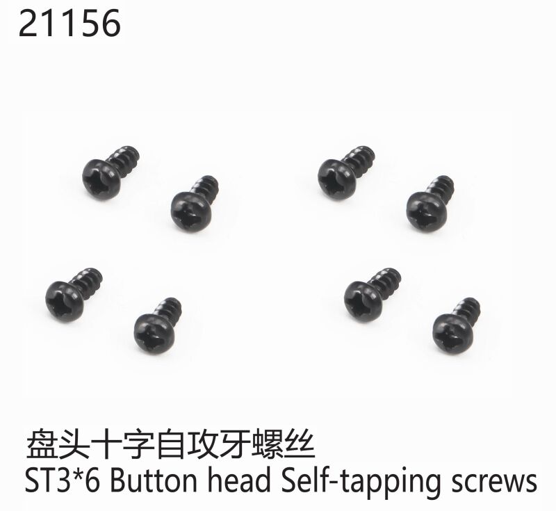 Yikong Button Head Taping Screw ST3*6 / YK21156