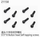 Yikong Button Head Taping Screw ST3*10 / YK21158